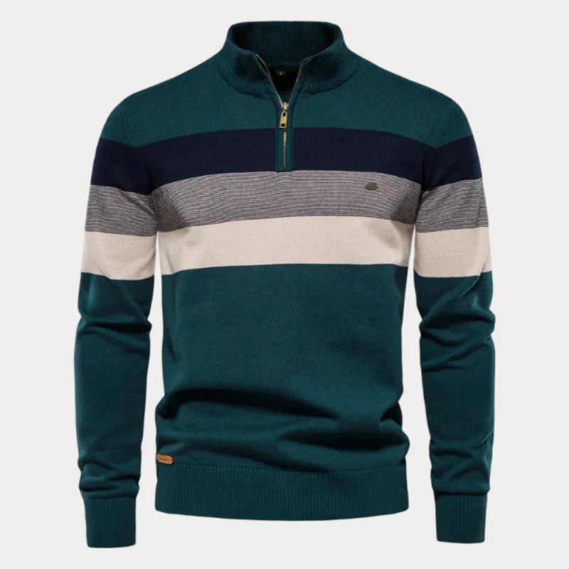 Pullover mit halbem Reißverschluss für Herren - Image 8