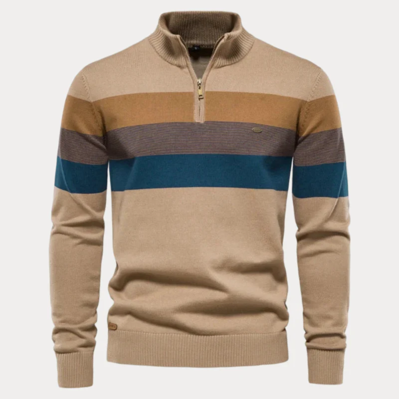 Pullover mit halbem Reißverschluss für Herren - Image 9