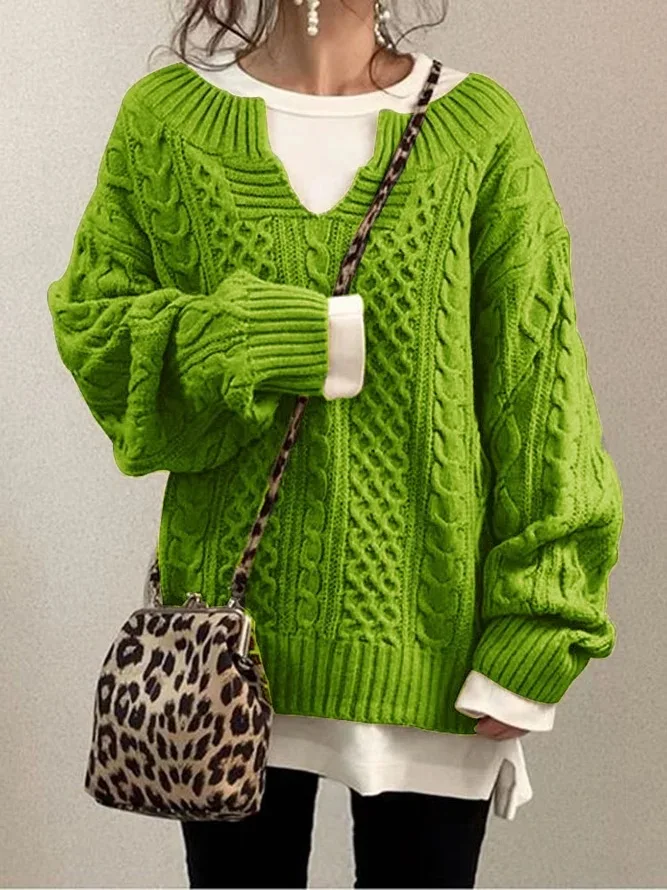 Pullover mit halboffenem Kragen für Damen - Image 10
