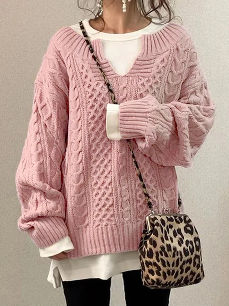 Pullover mit halboffenem Kragen für Damen - Image 6
