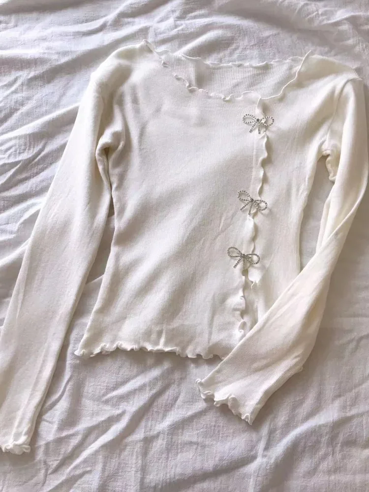 Pullover mit Schleifenknoten für Damen - Image 5