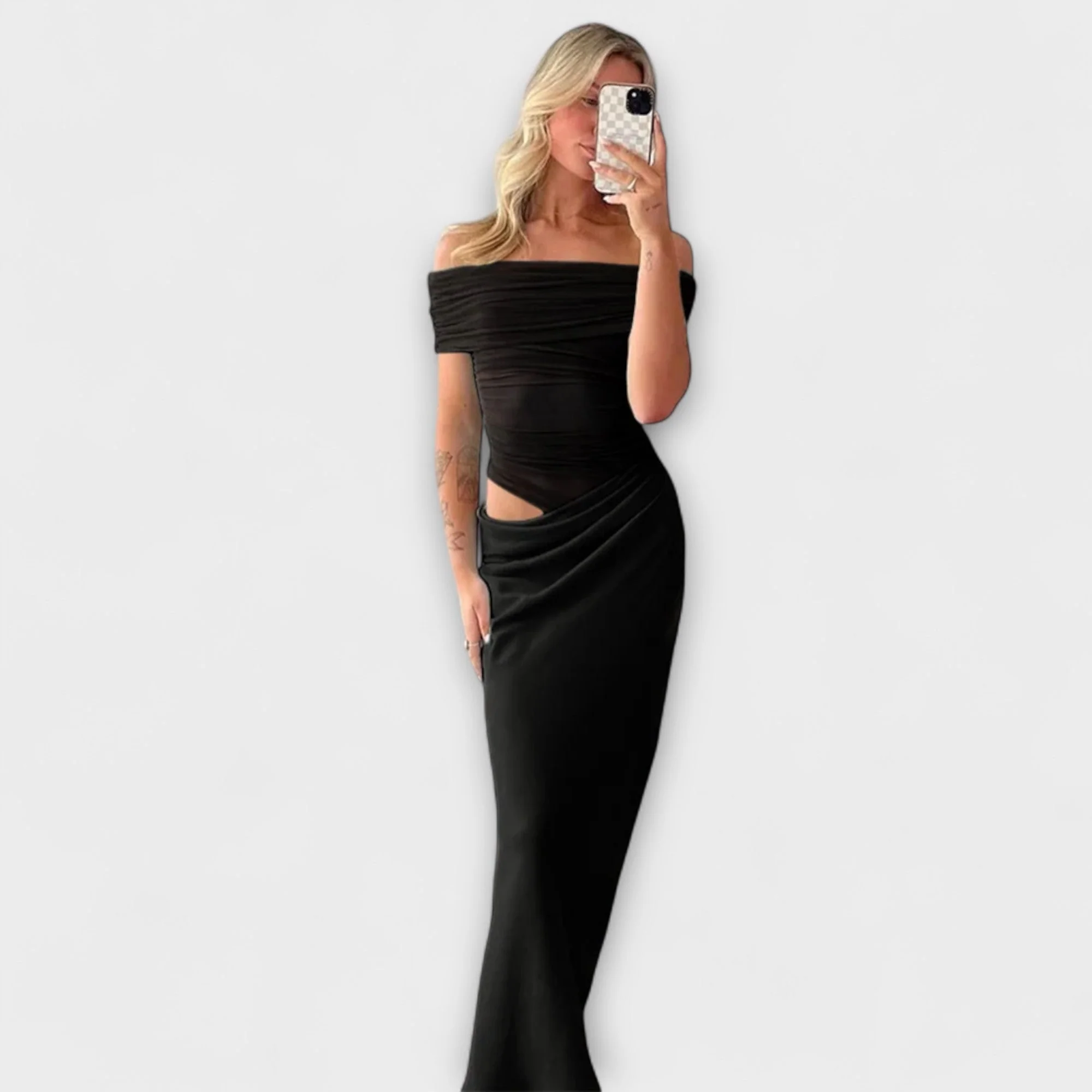 Puss - Asymmetrisches Kleid mit Rüschenschnitt - Image 5