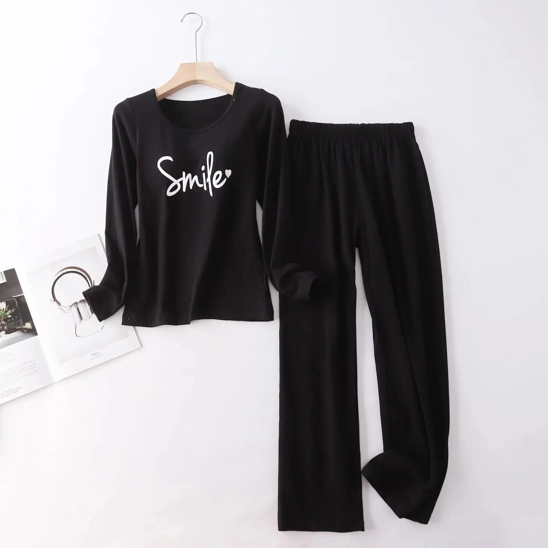 Pyjama-Set für Damen mit langen Ärmeln - Image 2