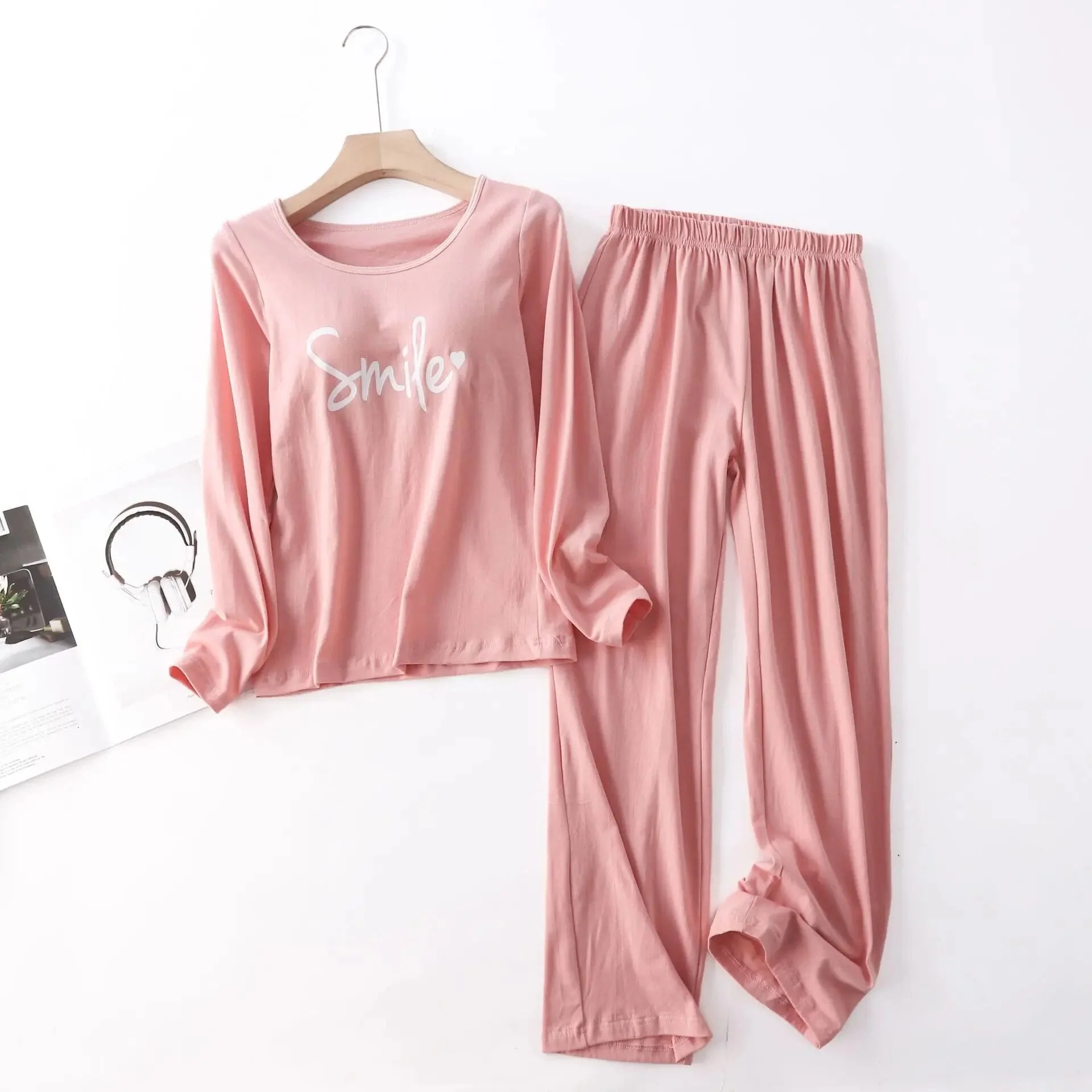 Pyjama-Set für Damen mit langen Ärmeln - Image 3