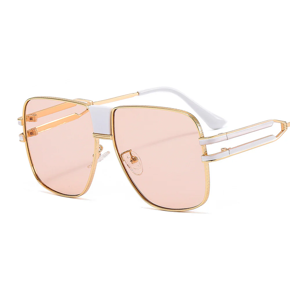 Quadratische Unisex Sonnenbrille mit Verlaufsgläsern - Image 7
