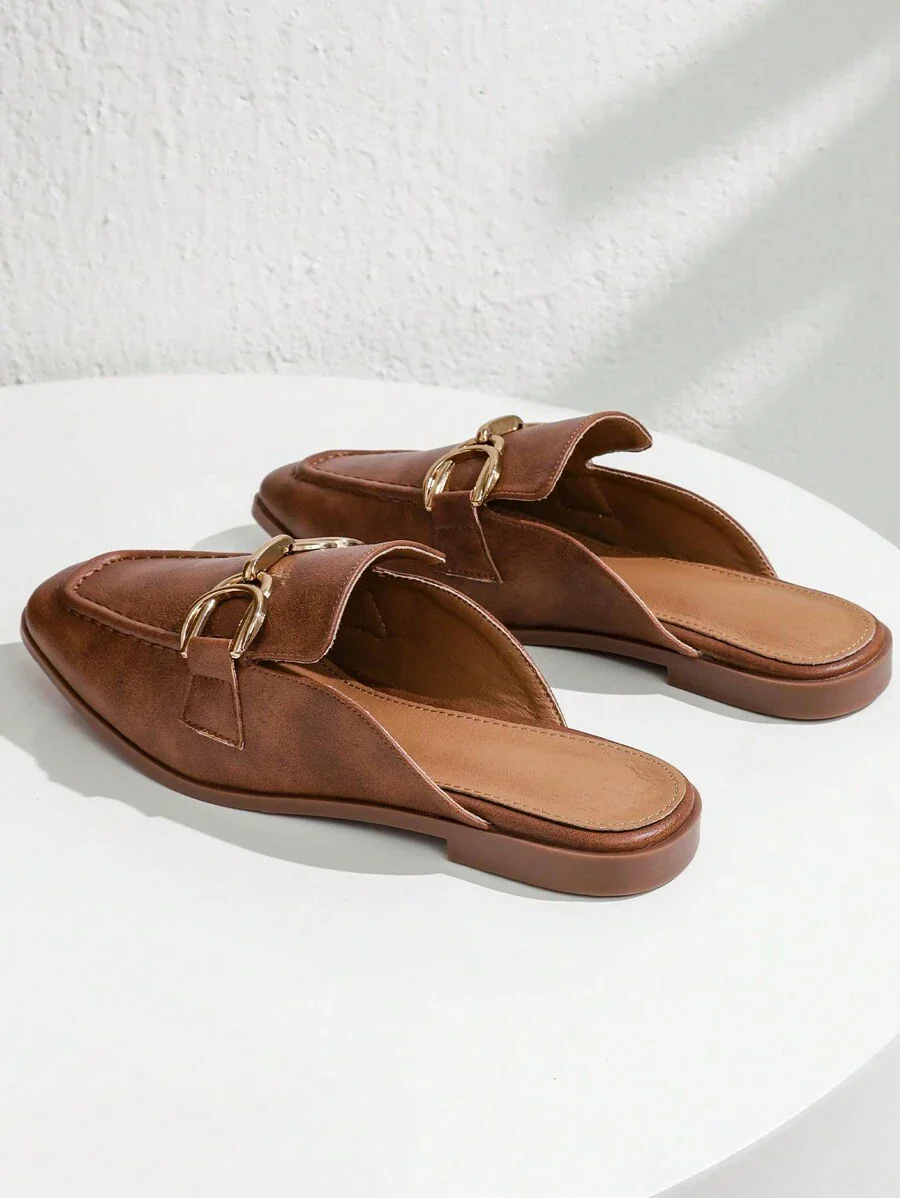 Rabea – Damen Loafers Slip-On Vintage Stil Aus Leder - Image 2