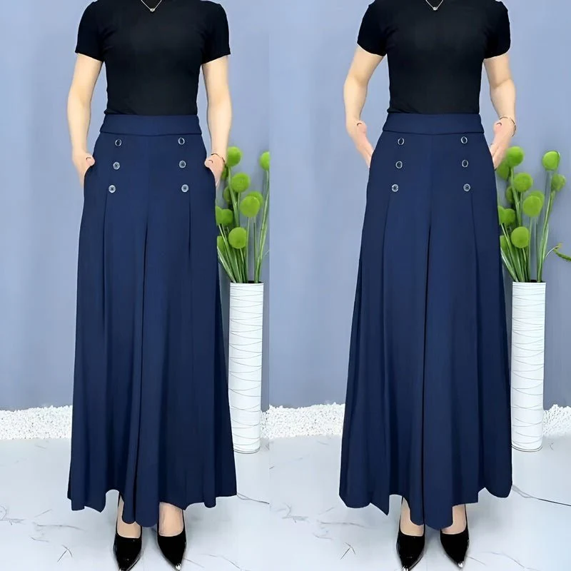 Raffinierte Sommerhose mit weitem Bein - Leonore - Image 3