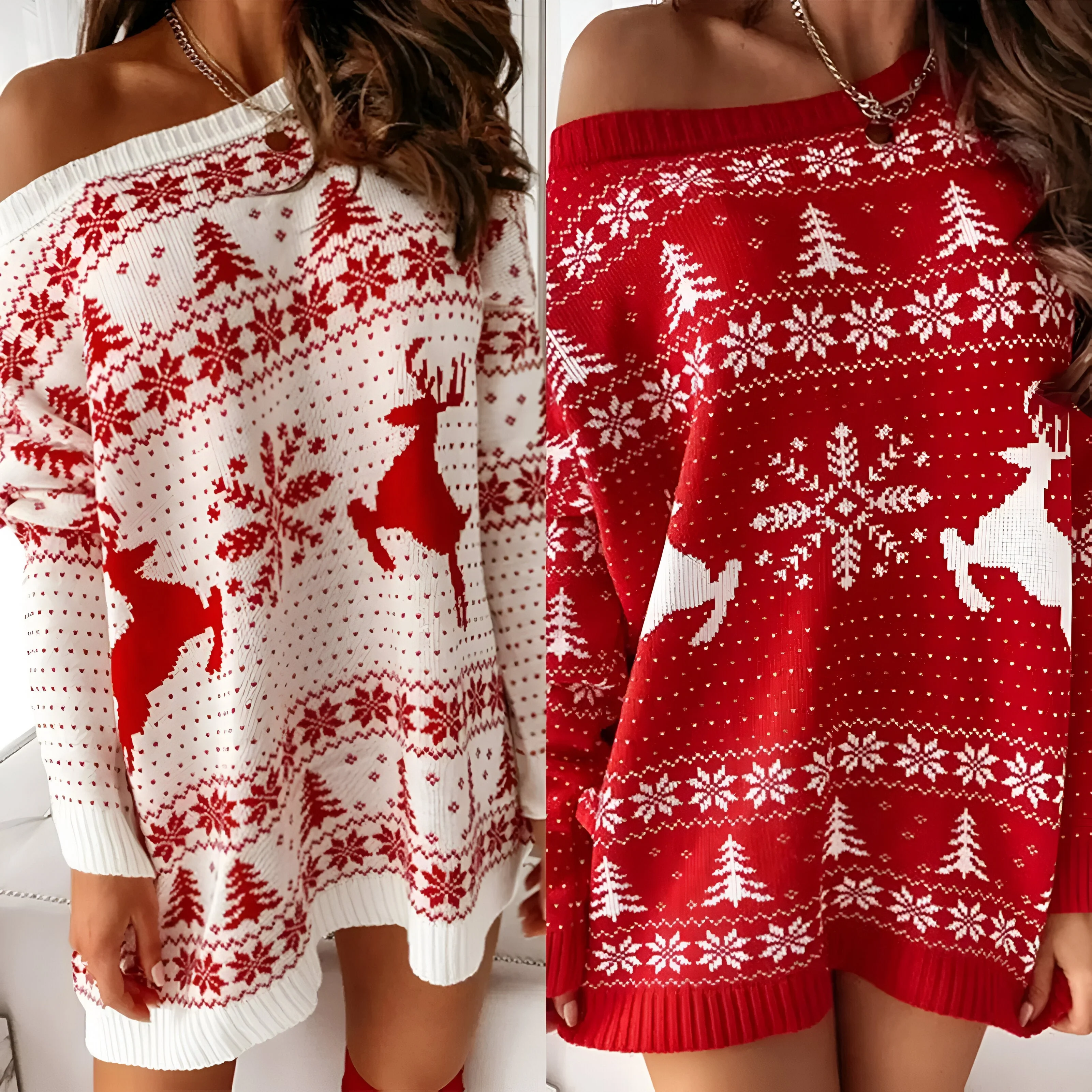 Rahel | Gemütliches Weihnachts-Strickkleid - Image 2