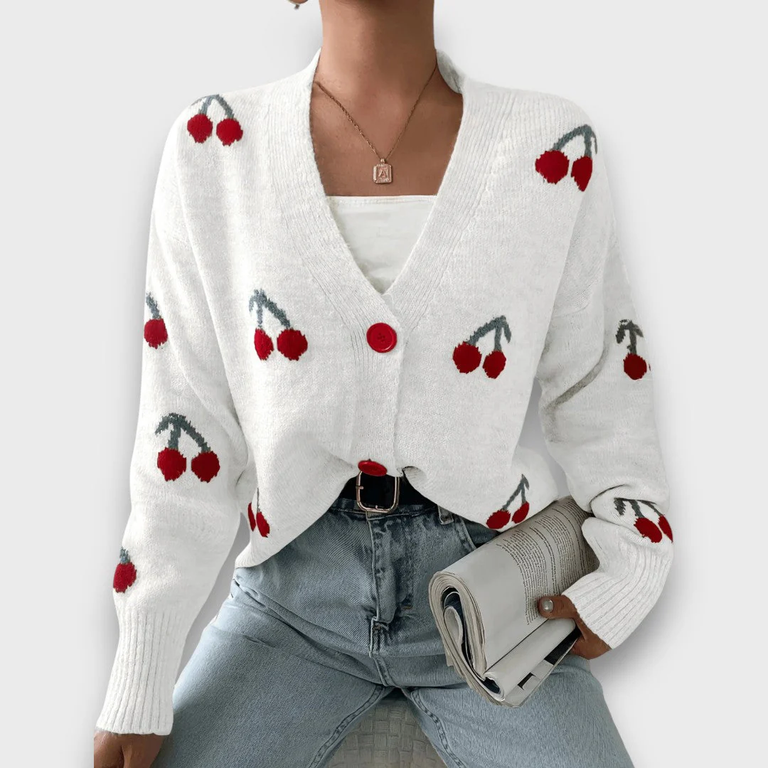 Ravielle – Knopf-Front Cardigan - Image 2