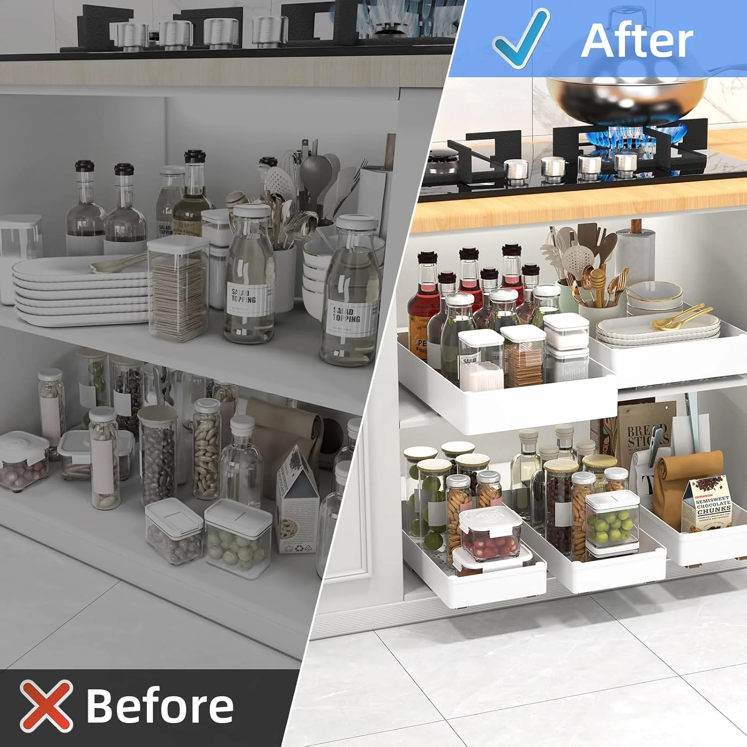 RegalGleiter™ Einfach zu Installierender Organizer - Image 3