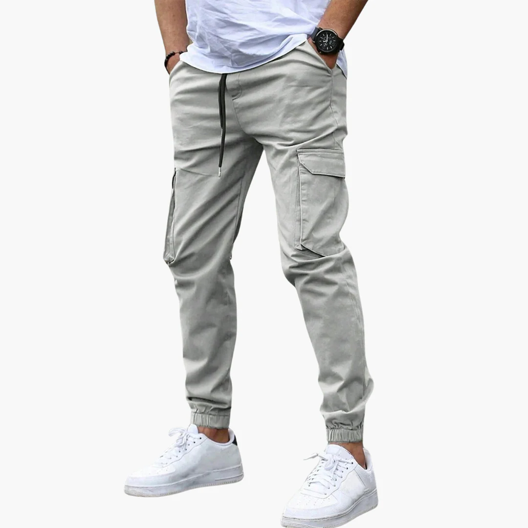Relaxte Cargo Joggerhose - Für Herren mit Taschen & Stil - Image 6