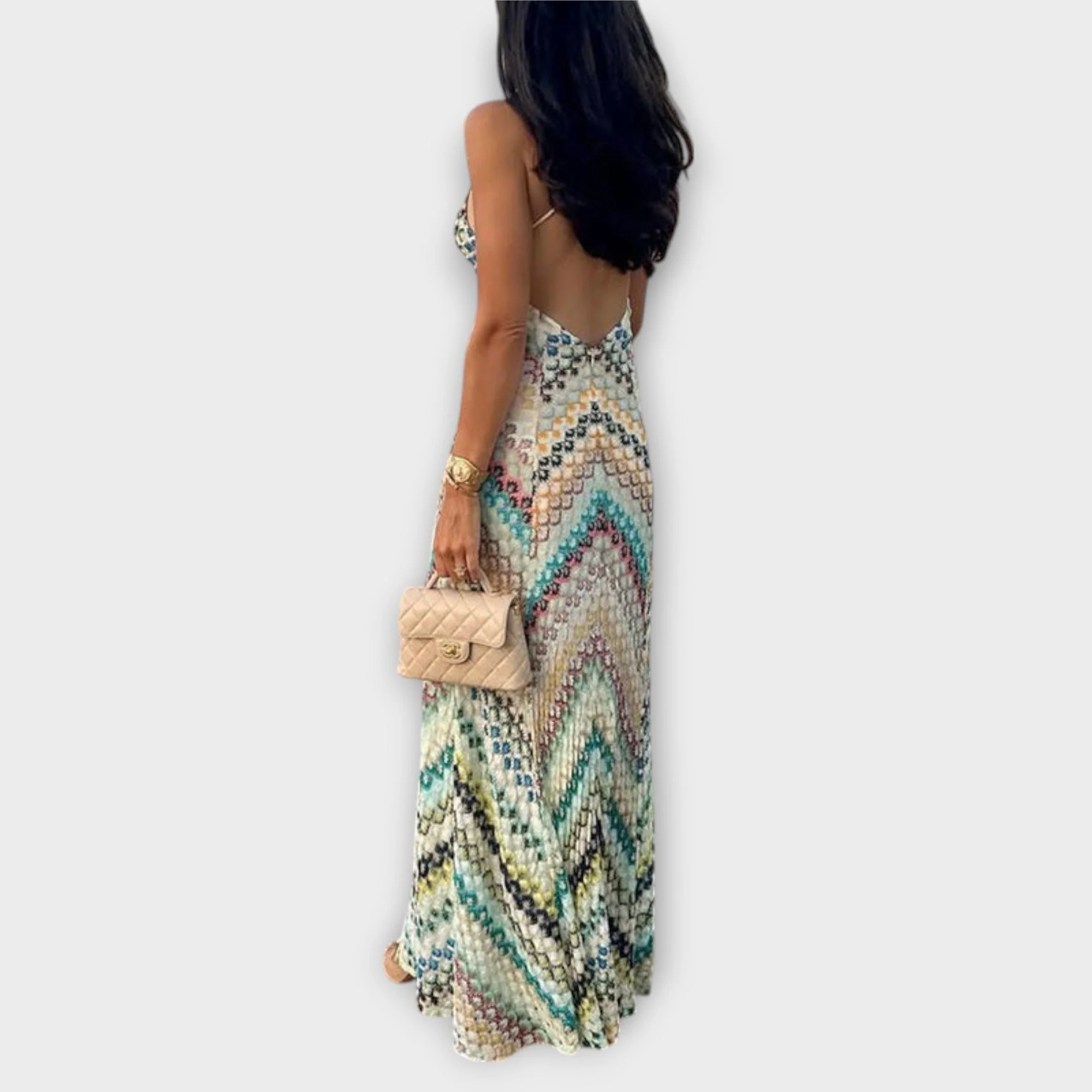 Remi - Buntes Fischgrät-Maxi-Kleid von Missoni - Image 5