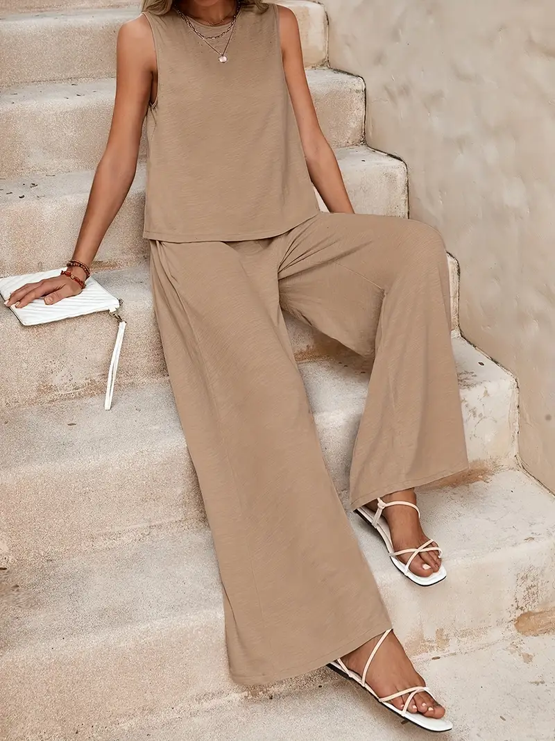 Remy – Elegantes Set aus ärmellosem Top und Hose - Image 14