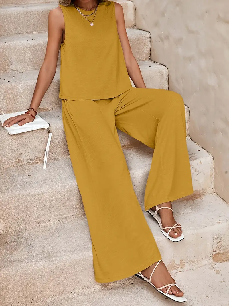 Remy – Elegantes Set aus ärmellosem Top und Hose - Image 15