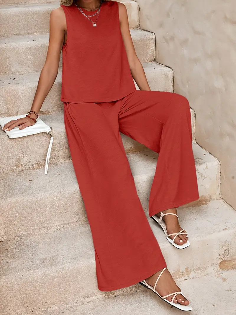 Remy – Elegantes Set aus ärmellosem Top und Hose - Image 31