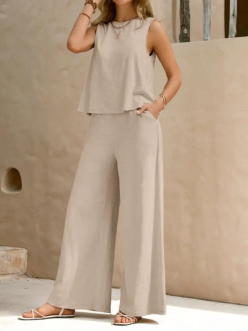Remy – Elegantes Set aus ärmellosem Top und Hose - Image 39
