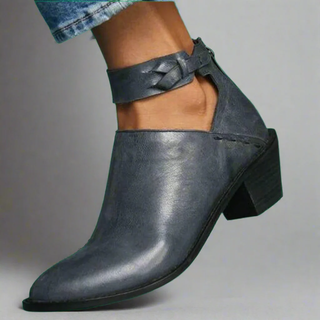 Renata | Mid-Toe Singles mit Blockabsatz – Komfort und Stil - Image 2