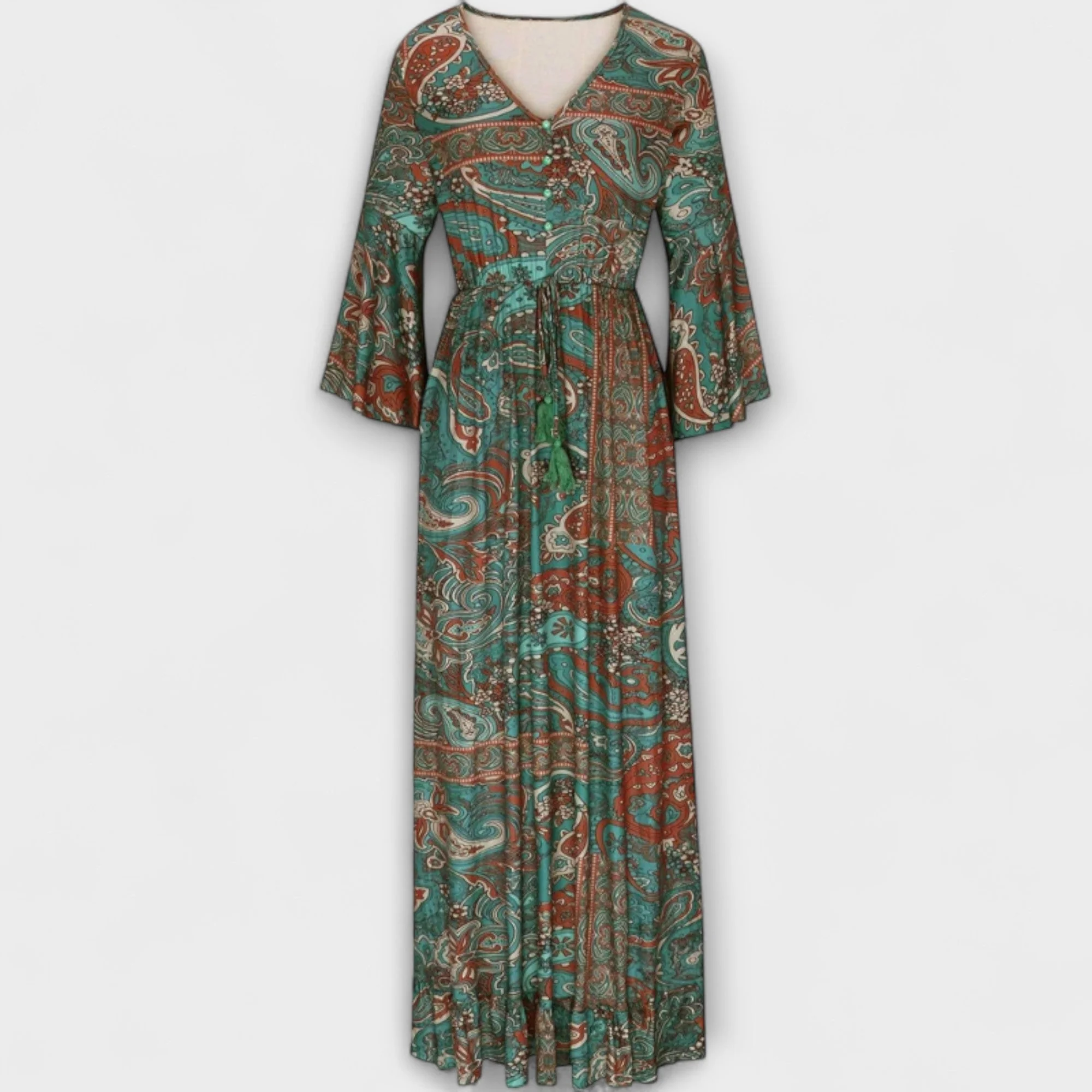 Renatilen - Damen Kleid mit Druckdesign - Image 2