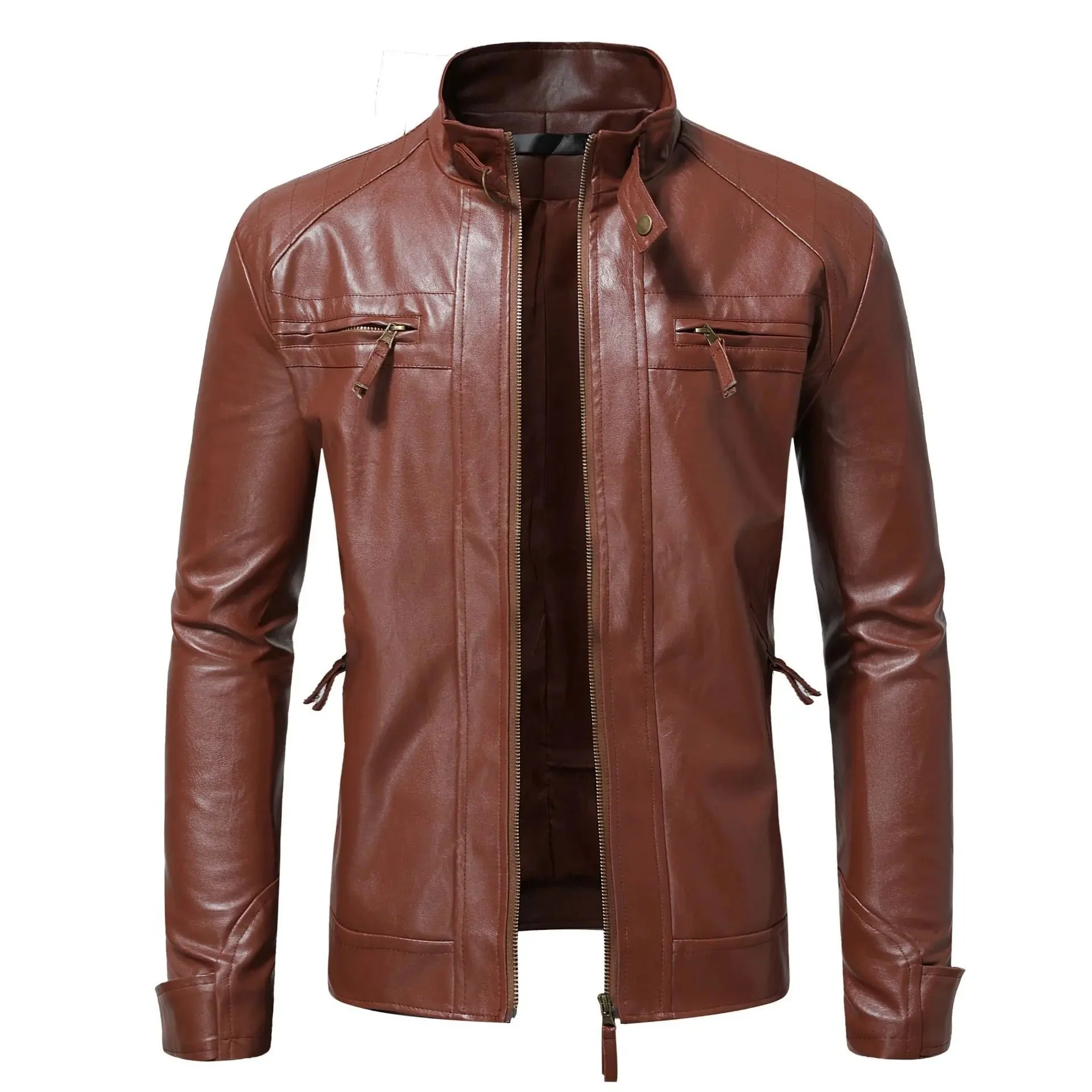 Rene® | Elegante Herrenlederjacke - Image 4