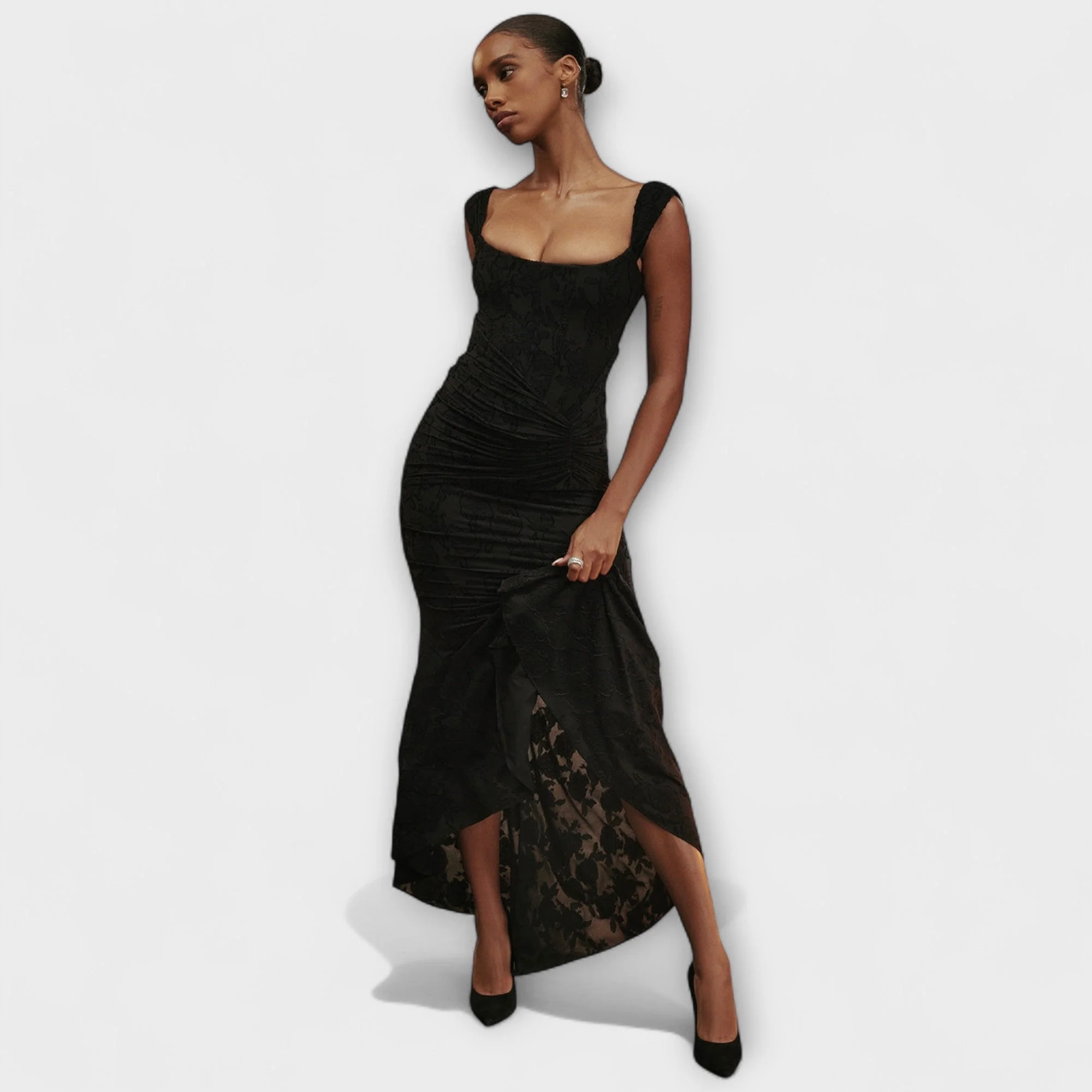 Renske - Stilvolles Maxikleid mit kunstvollem Korsett - Image 29