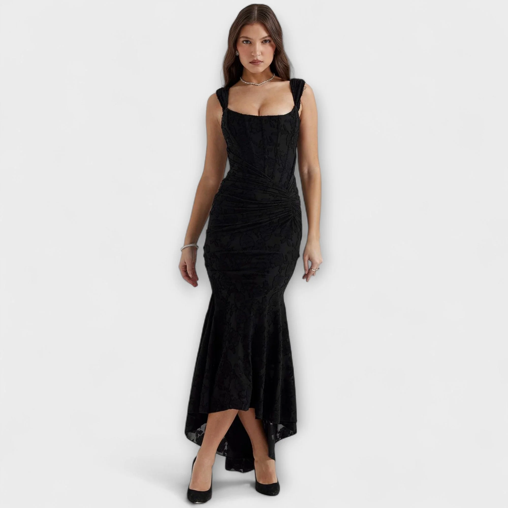 Renske - Stilvolles Maxikleid mit kunstvollem Korsett - Image 30