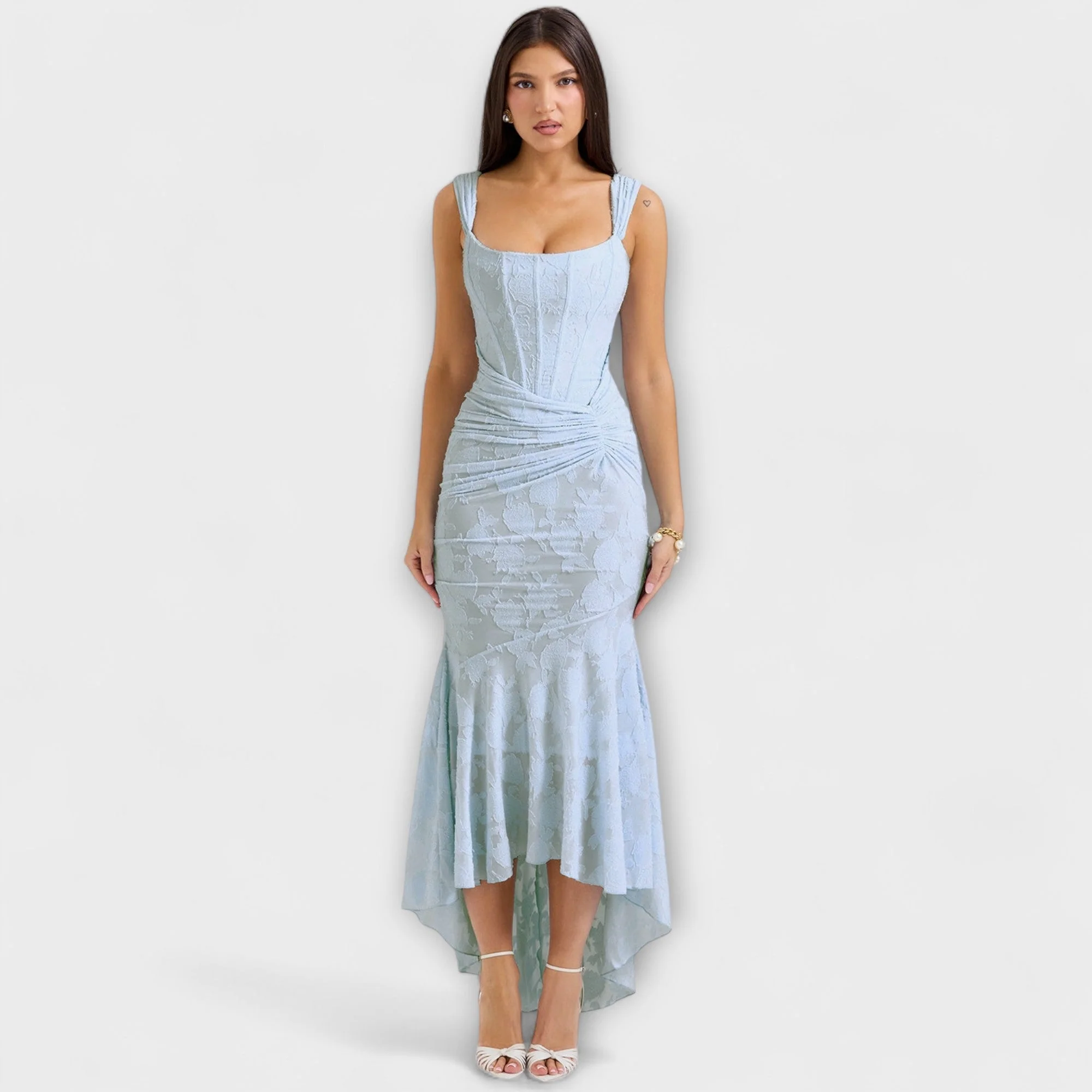 Renske - Stilvolles Maxikleid mit kunstvollem Korsett - Image 39