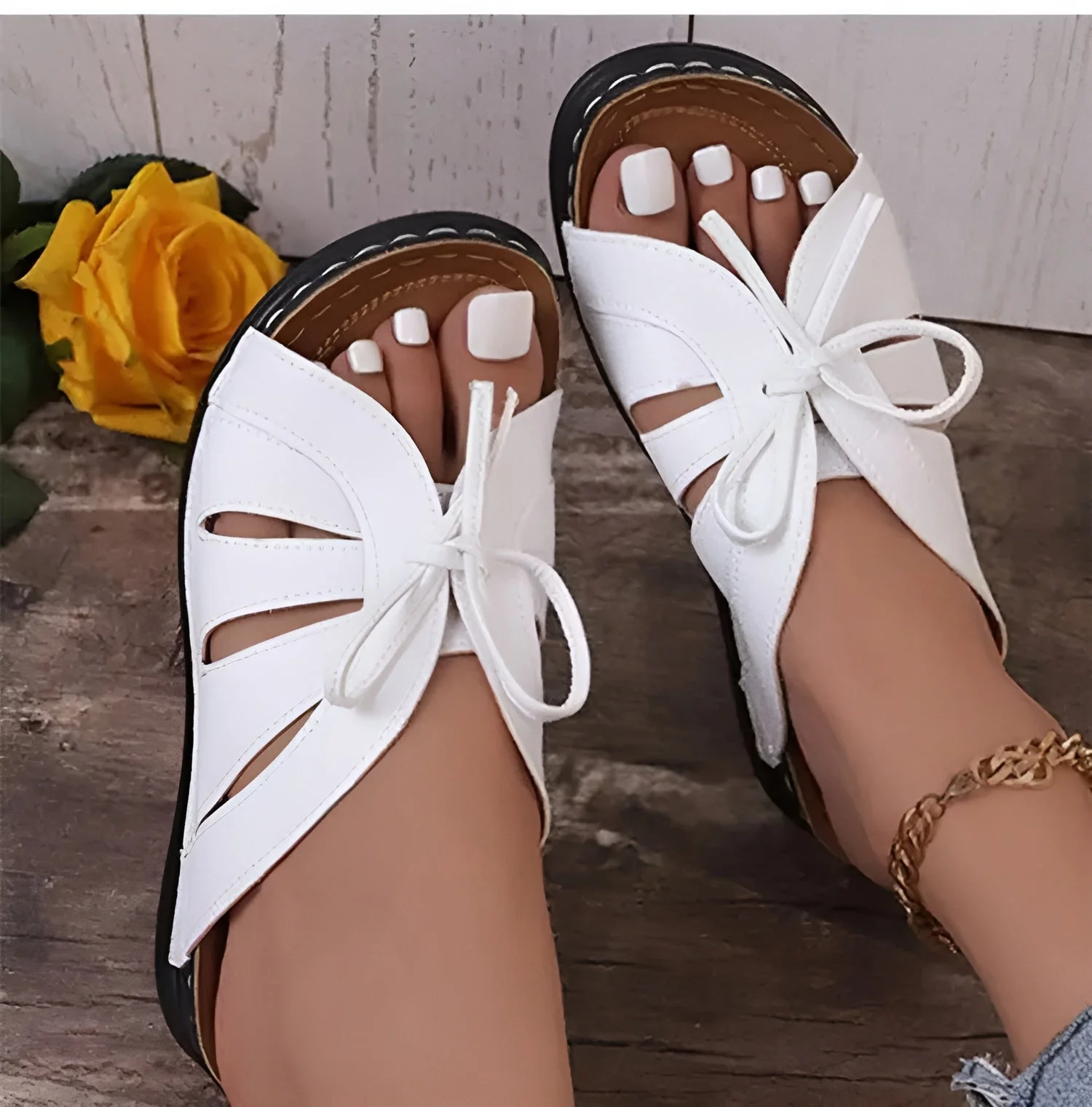 Retro Sandalen Damen – Bequeme orthopädische Schuhe für den Sommer - Image 11