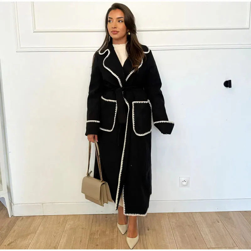 Revers-Taschenmantel für Damen - Image 12