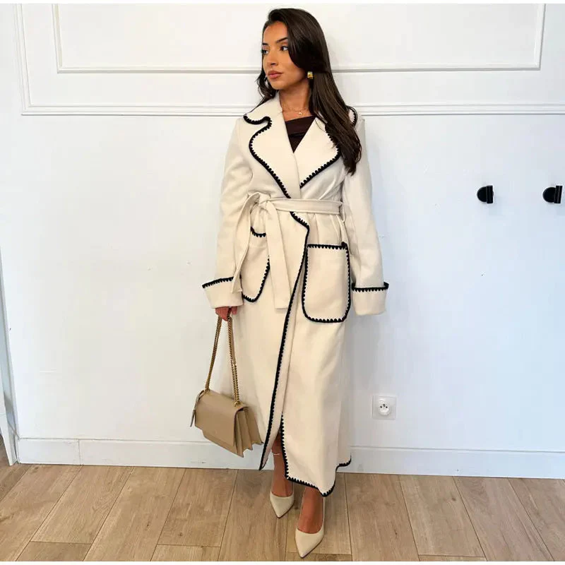 Revers-Taschenmantel für Damen - Image 2