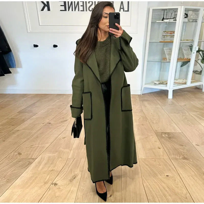 Revers-Taschenmantel für Damen - Image 4