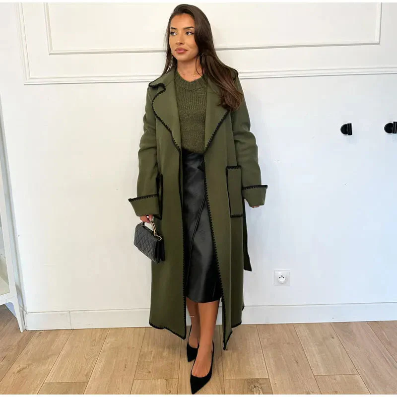 Revers-Taschenmantel für Damen - Image 5