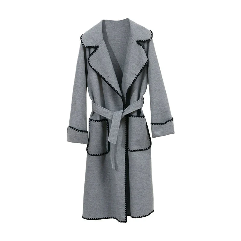 Revers-Taschenmantel für Damen - Image 8