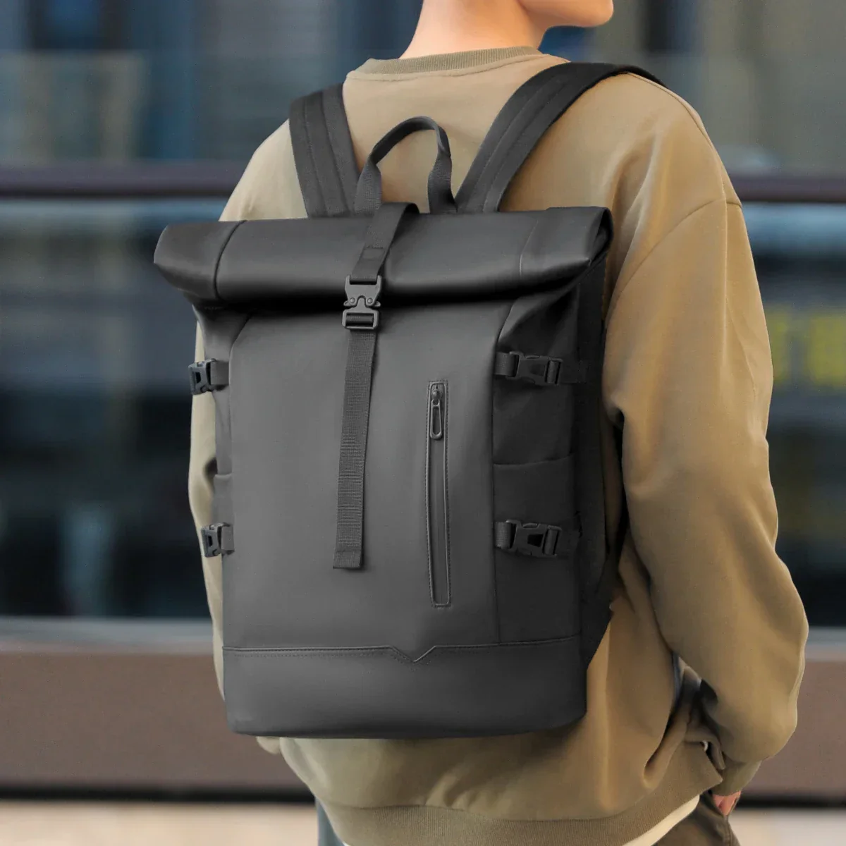 Rexo | Geräumiger Unisex Rucksack für Business und Reisen - Image 6