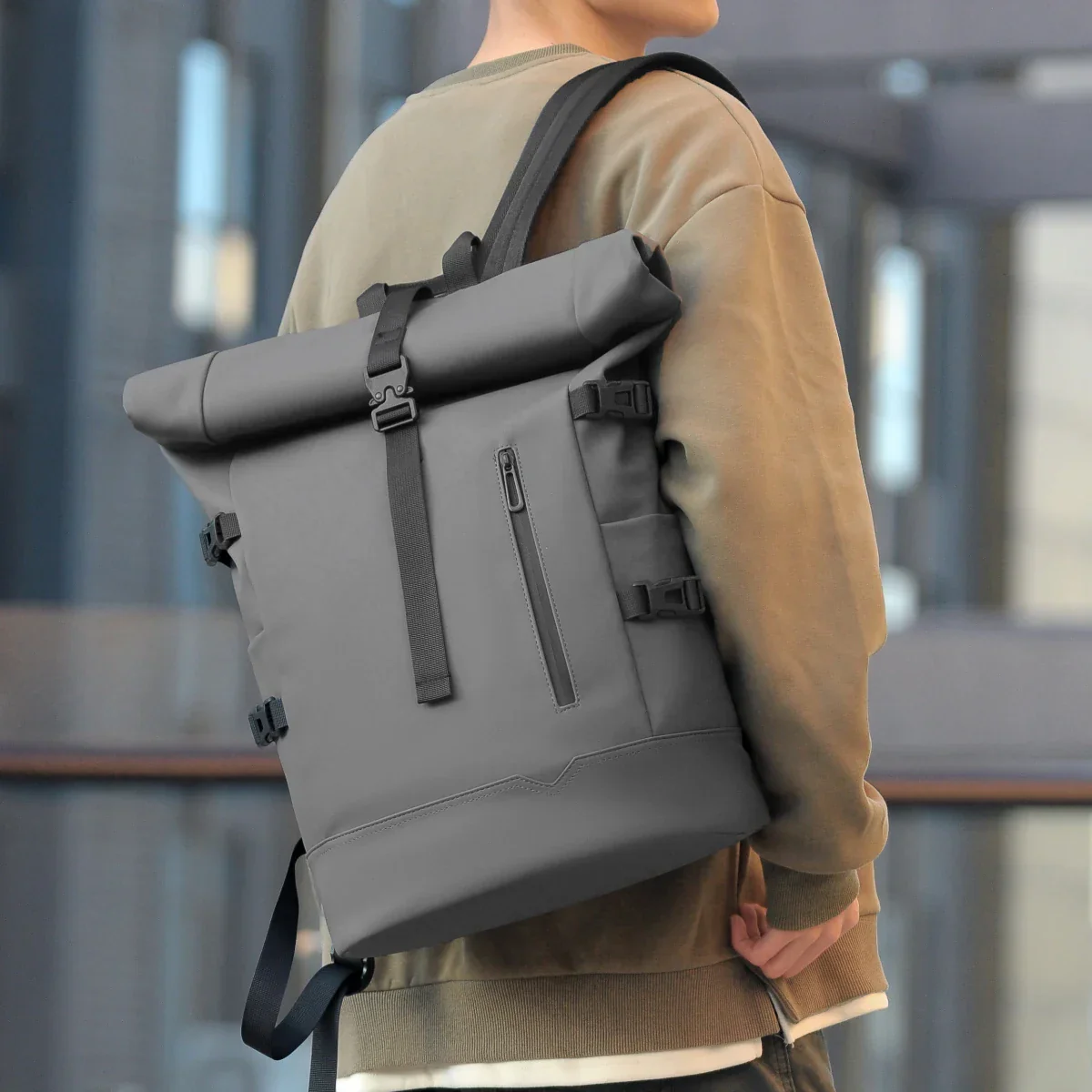 Rexo | Geräumiger Unisex Rucksack für Business und Reisen - Image 7