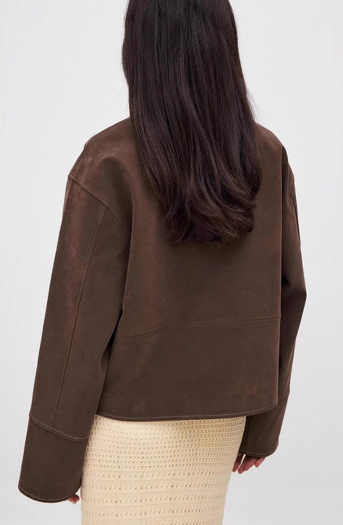 Rhea | Gerade Geschnittene Jacke mit Reißverschluss - Image 2