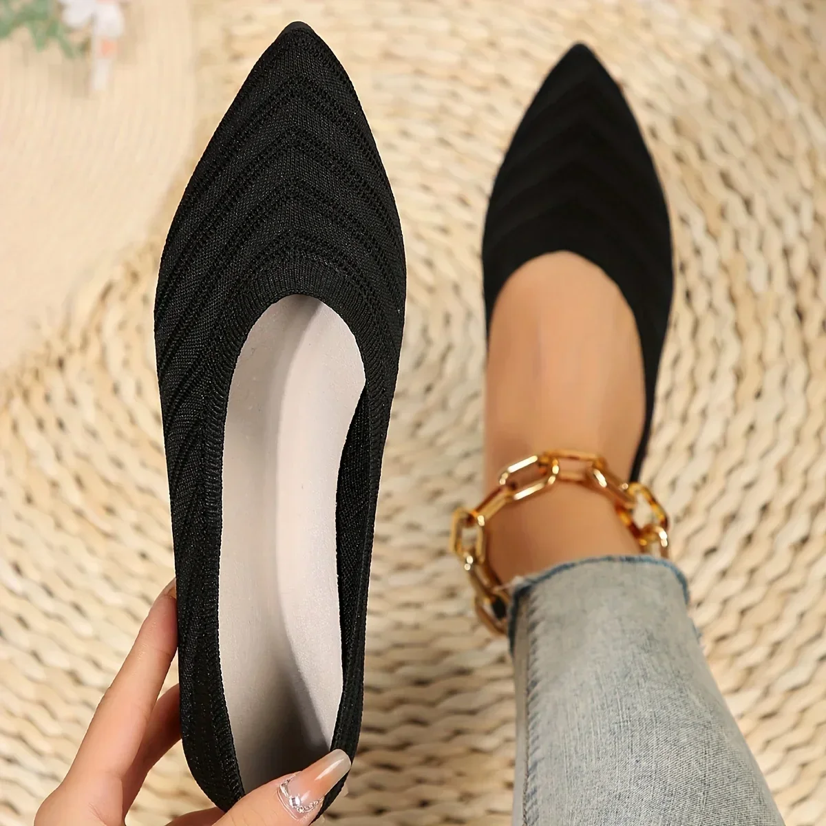 Rhia – Leichte Strick-Slipper - Image 4