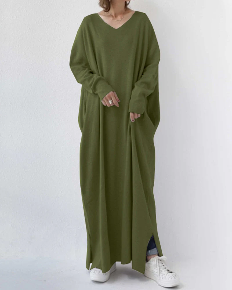 Ricarda- Sommerliches Maxikleid aus Baumwoll Leinen Mix - Image 11