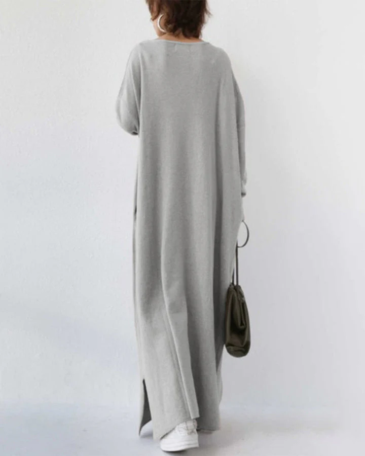 Ricarda- Sommerliches Maxikleid aus Baumwoll Leinen Mix - Image 4