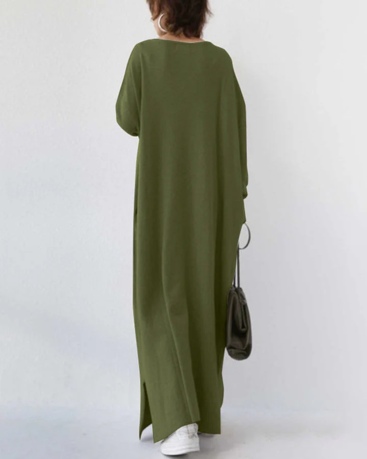 Ricarda- Sommerliches Maxikleid aus Baumwoll Leinen Mix - Image 5