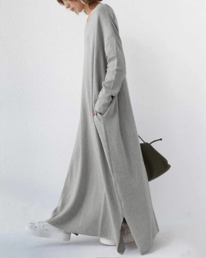 Ricarda- Sommerliches Maxikleid aus Baumwoll Leinen Mix - Image 7
