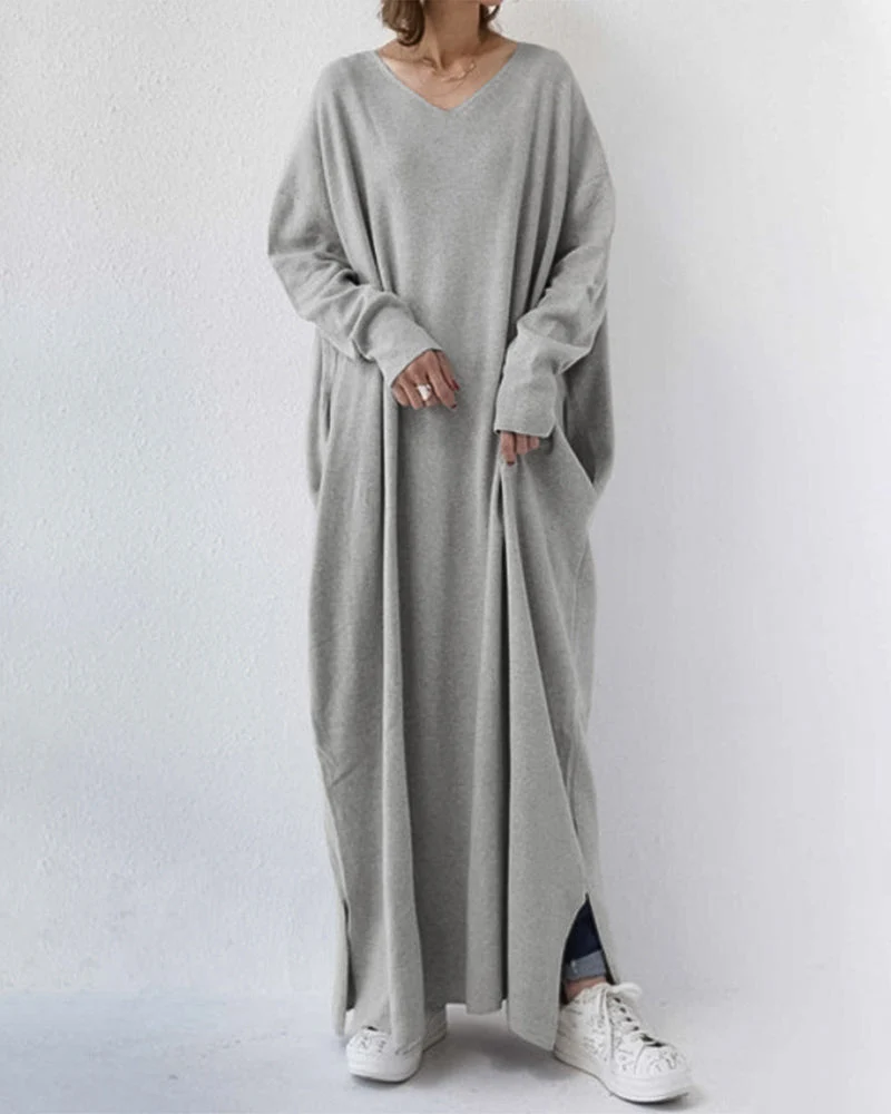 Ricarda- Sommerliches Maxikleid aus Baumwoll Leinen Mix - Image 9