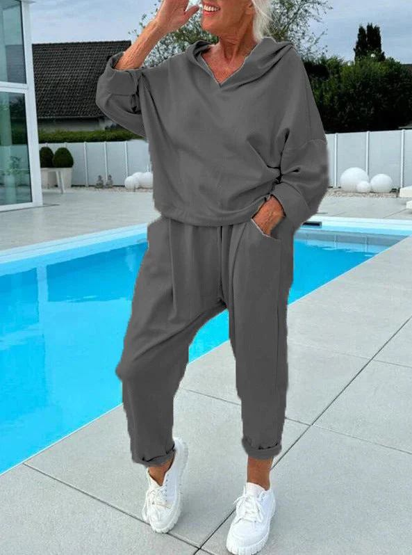 RICHELLE | KAPUZENPULLOVER-SET MIT JOGGINGHOSE - Image 6