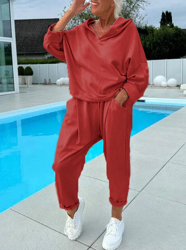 RICHELLE | KAPUZENPULLOVER-SET MIT JOGGINGHOSE - Image 7
