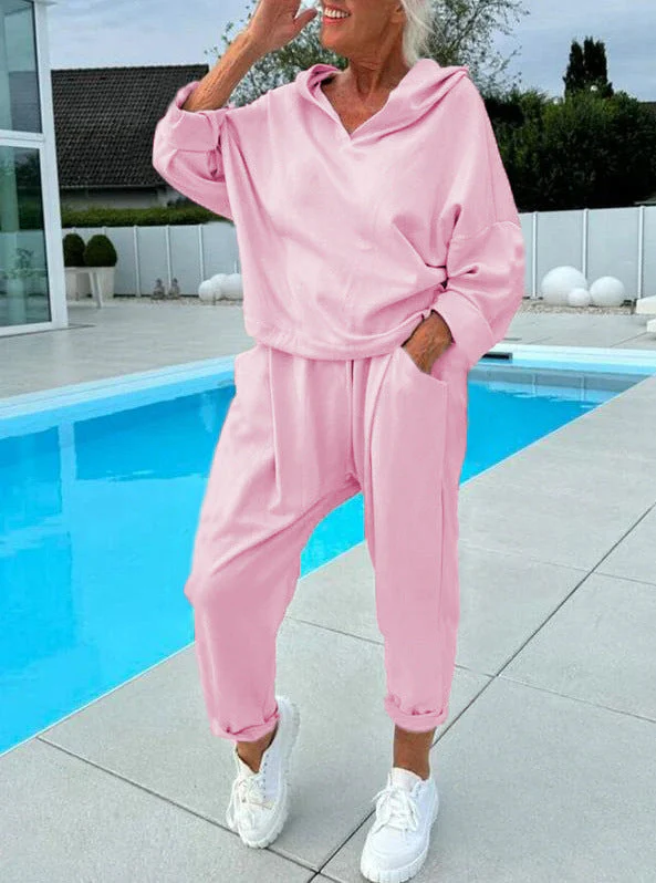 RICHELLE | KAPUZENPULLOVER-SET MIT JOGGINGHOSE - Image 9