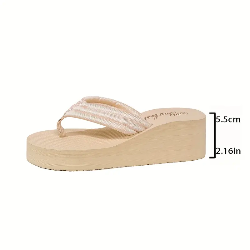 Rieda – Strukturierte Plateau-Flip-Flops mit gepolsterten Riemen - Image 7