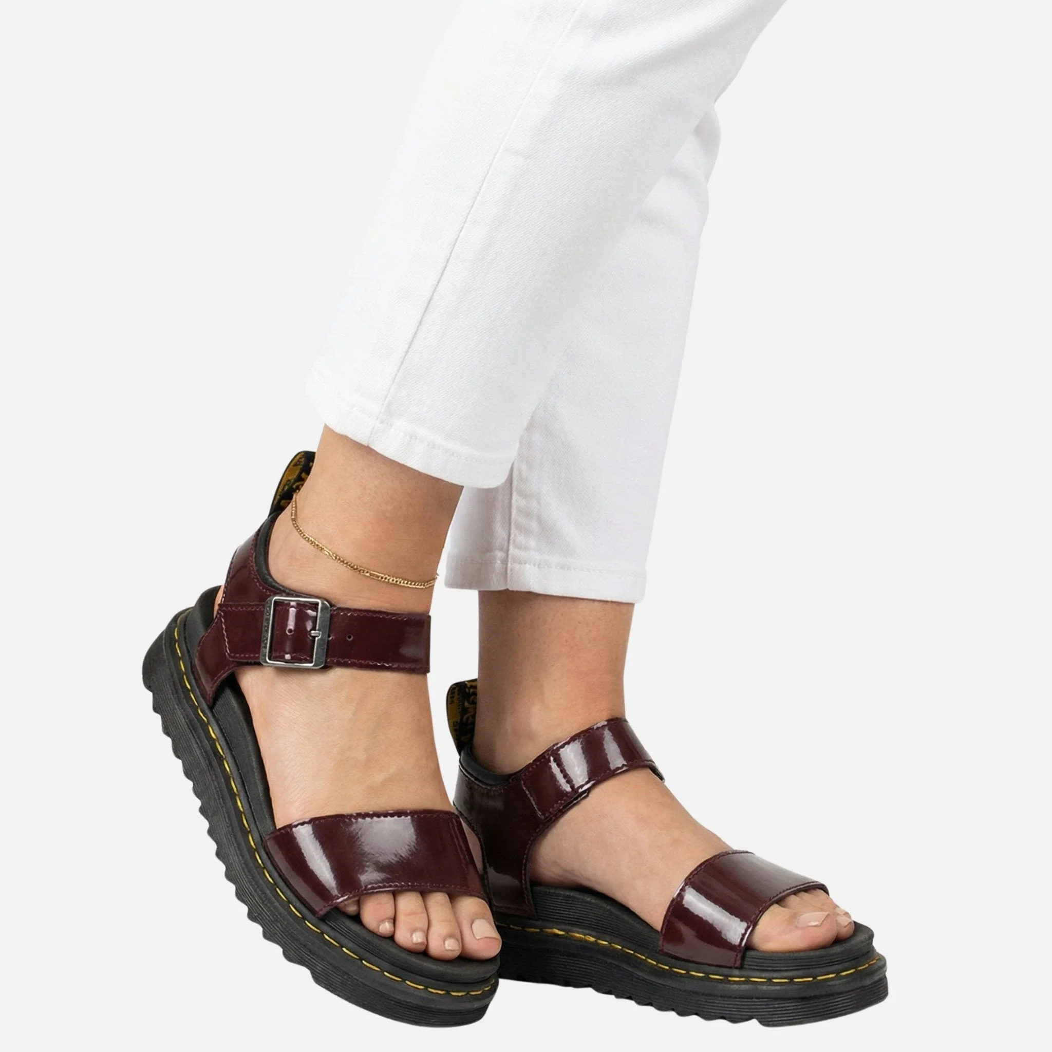 Elena | Damen Riemchensandalen Plateausohle Schnalle – Plateau Sandalen Sommer - Image 3