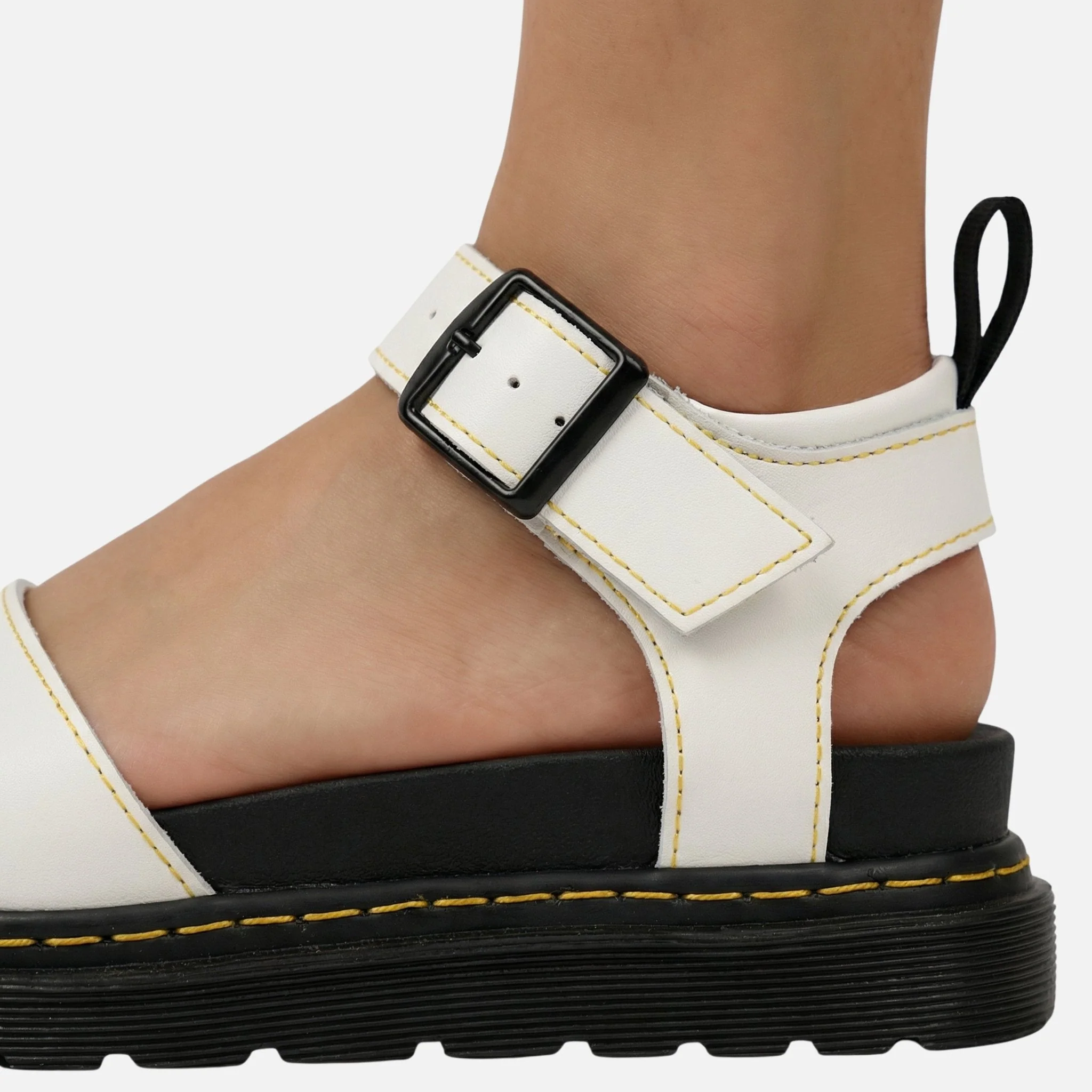 Elena | Damen Riemchensandalen Plateausohle Schnalle – Plateau Sandalen Sommer - Image 6