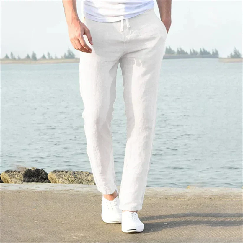 Rikard-Leichte Freizeithose mit Kordelzug für Herren - Image 4