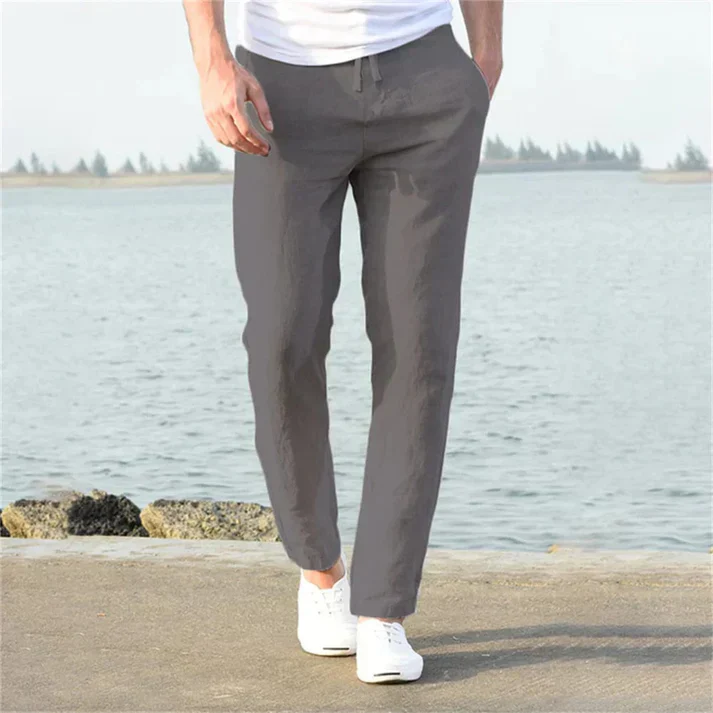 Rikard-Leichte Freizeithose mit Kordelzug für Herren - Image 5