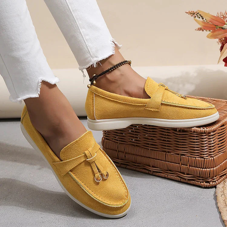 Rilena - Elegante Loafers mit dekorativen Nahtdetails in Knotenform - Image 3
